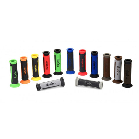Domino Dual Colored TURISMO Grips - Multiple Colors - Apex Racing Development