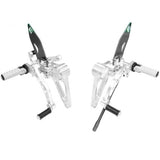 Adjustable Rearsets For Monster S2R / S4R / S4RS, Color: Black/x - Apex Racing Development