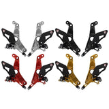 Adjustable Rearsets with Fixed Pegs For 2017 + Monster 1200 /S and Supersport/S, Color: Black - Apex Racing Development