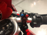 THREE BUTTON ENGINE RACE SWITCH FOR DUCATI PANIGALE V4 V4R V4S BRAKE MASTER MOUNTED INLINE - Apex Racing Development